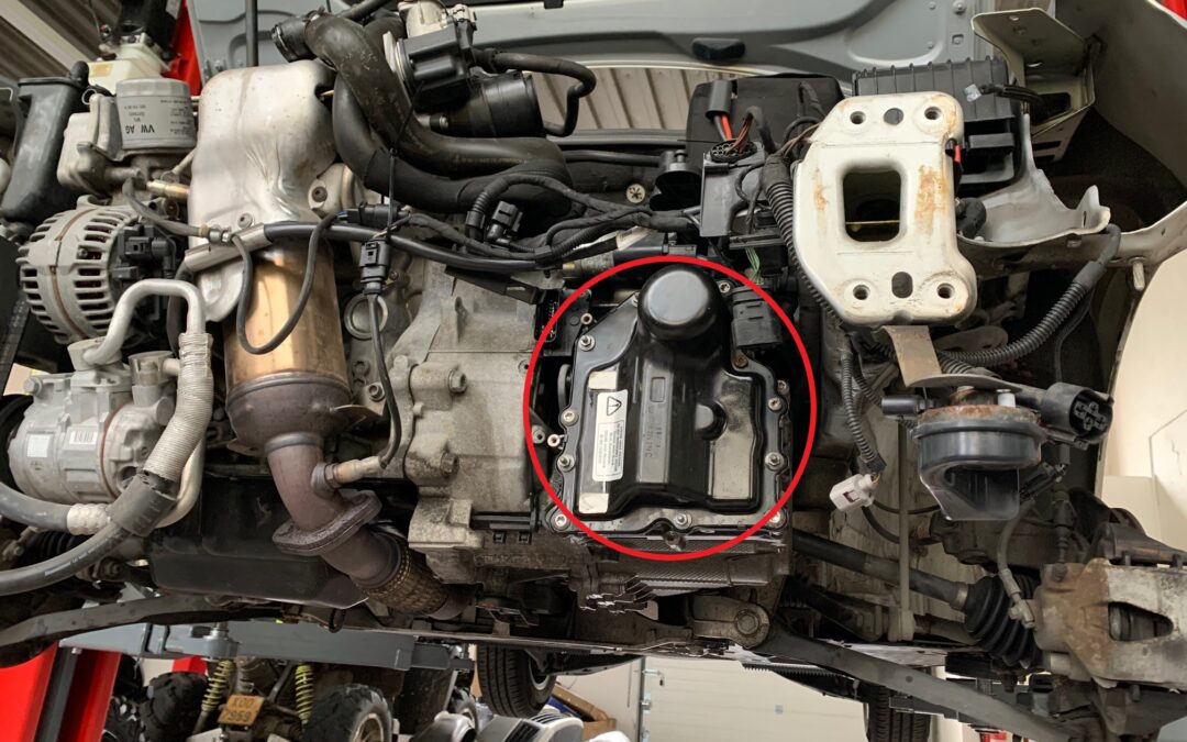 OPRAVA AUTOMATICKÉ PŘEVODOVKY, VÝMĚNA MECHATRONIKY – VW GOLF 2011