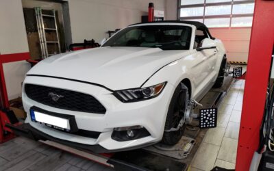 FORD MUSTANG, 2015 – kontrola před sezónou